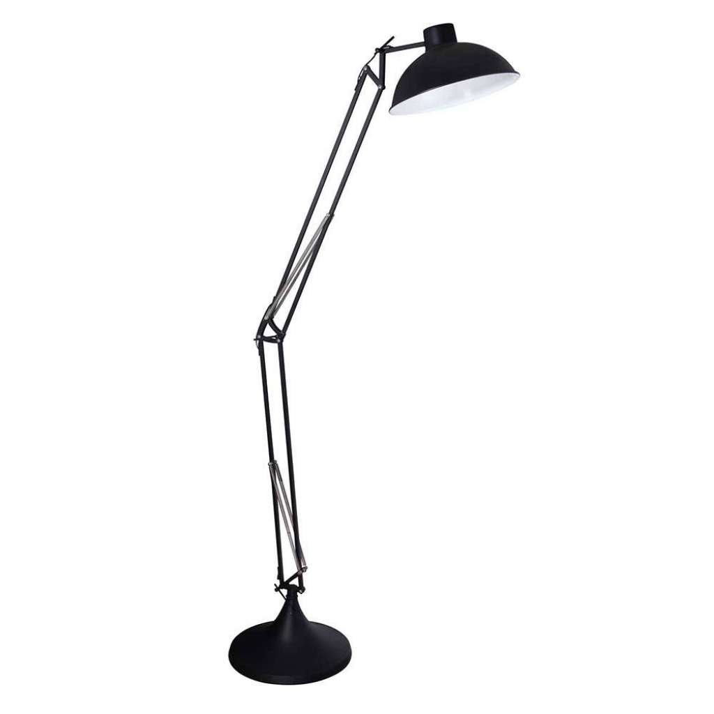 Retro Stehleuchte aus Metall verstellbar