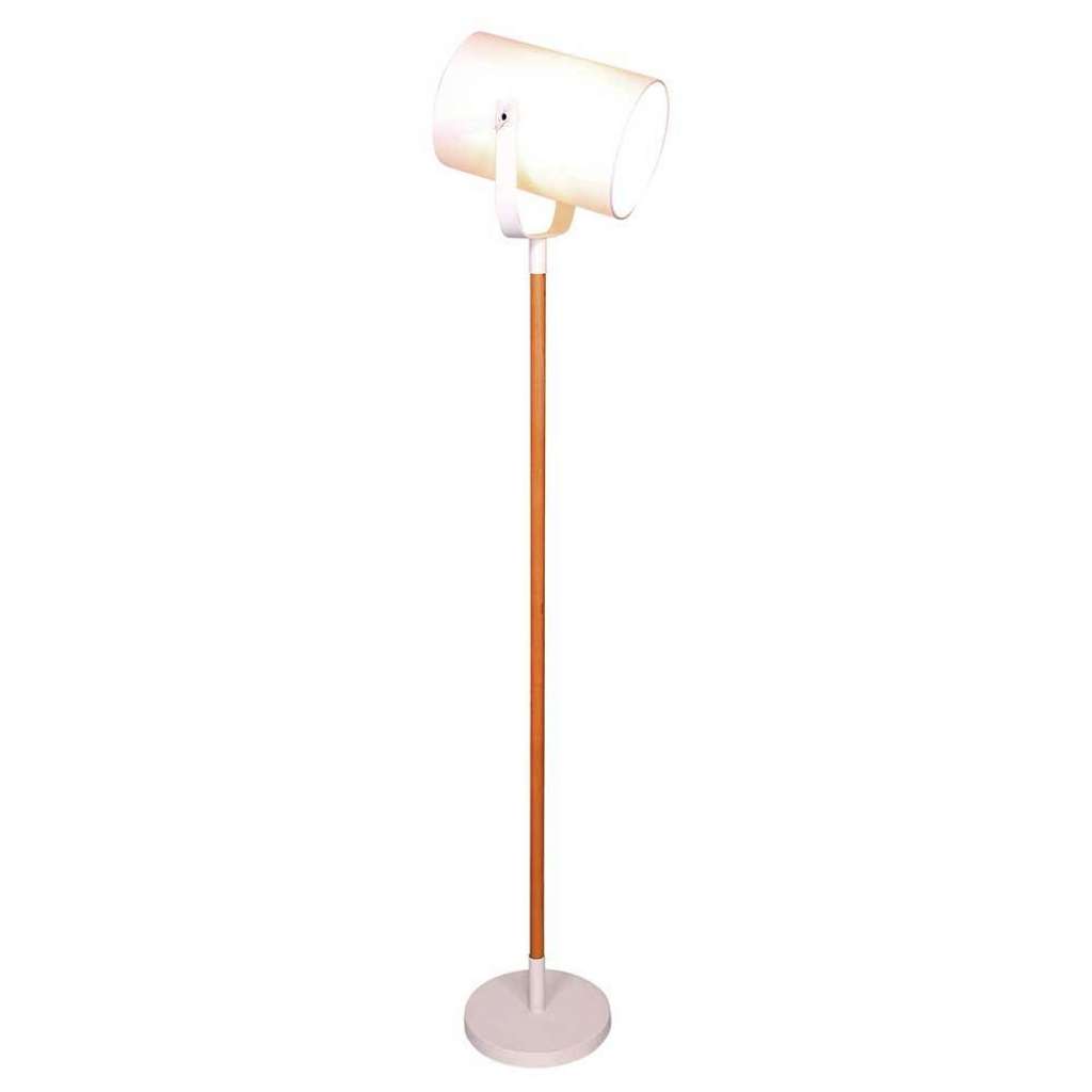 Stehlampe skandinavisch aus Massivholz Metall