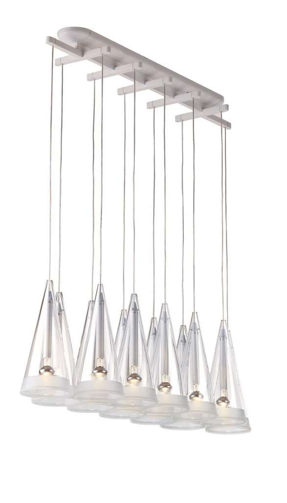 Flos - Fucsia Pendelleuchte zwölf Leuchtkörper - indoor