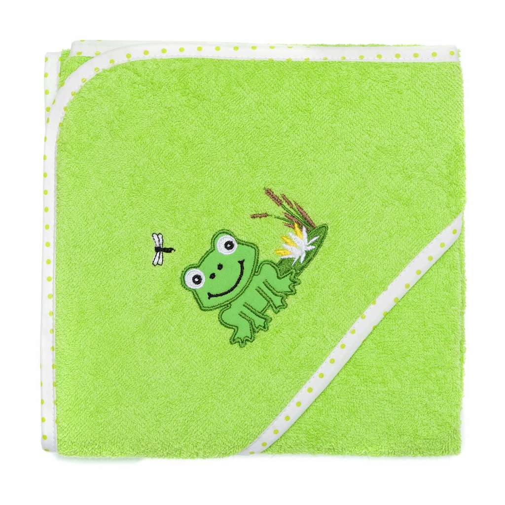 home24 Kapuzenbadetuch Frosch I