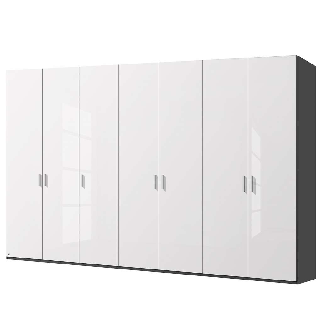 home24 Drehtürenschrank SKØP pure gloss