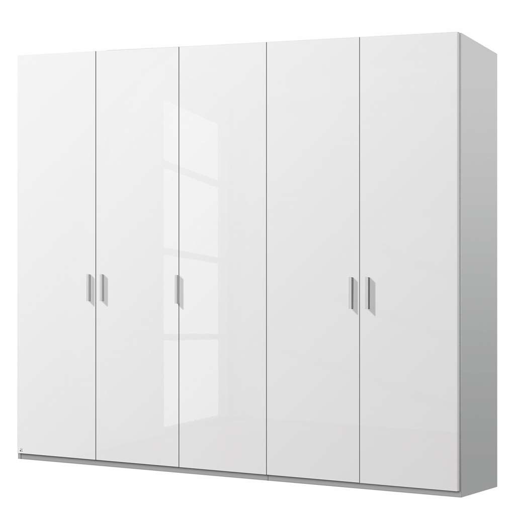 home24 Drehtürenschrank SKØP pure gloss