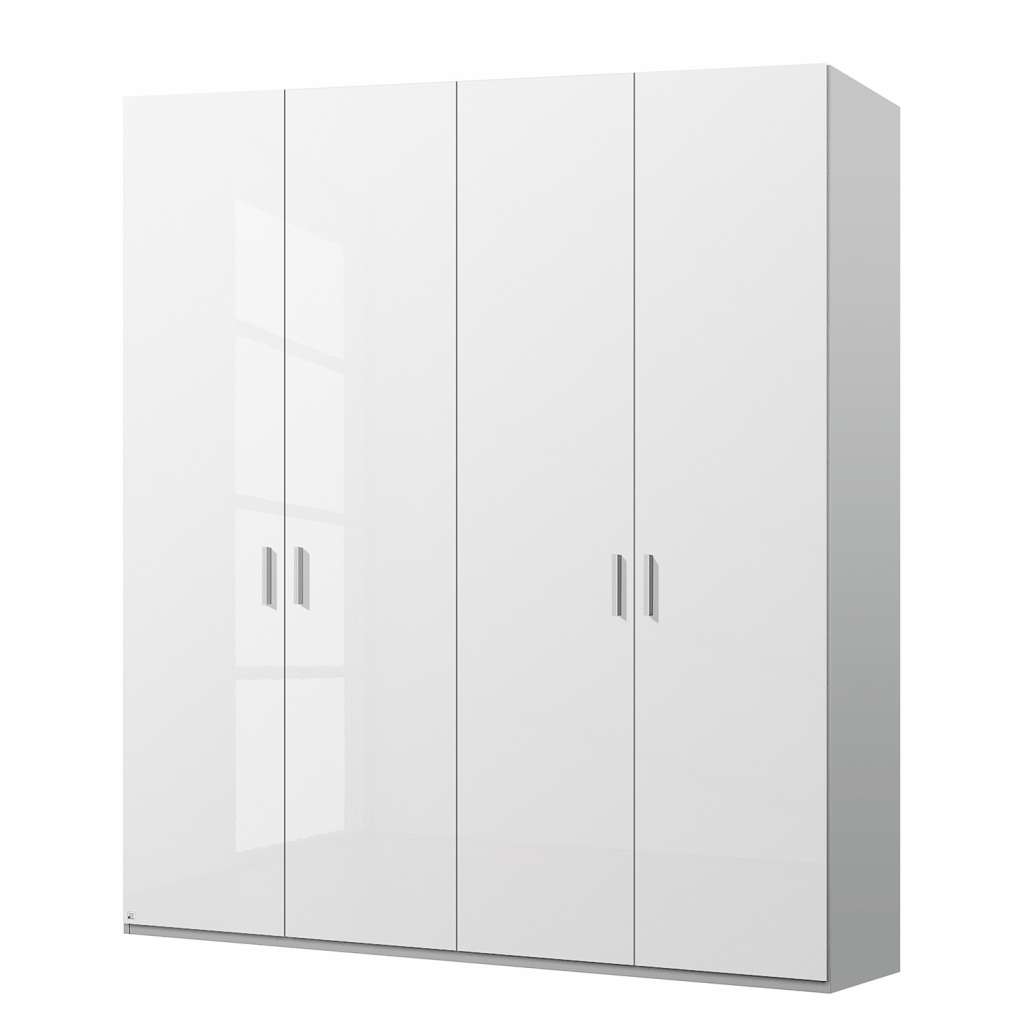 home24 Drehtürenschrank SKØP pure gloss