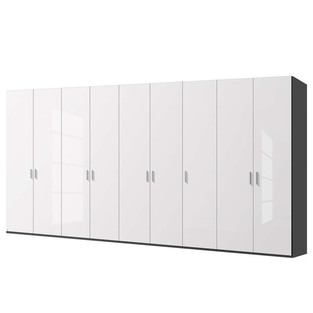 home24 Drehtürenschrank SKØP pure gloss