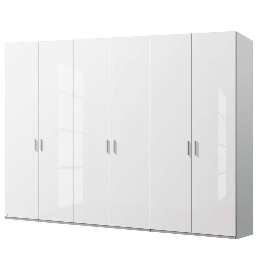 home24 Drehtürenschrank SKØP pure gloss