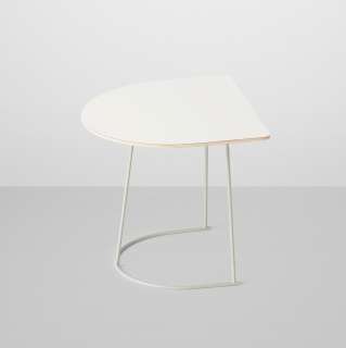 Muuto - Airy Coffee Table - Half Size - off-weiß - indoor