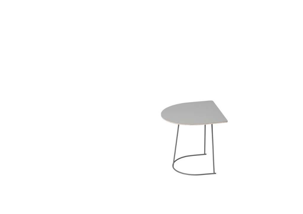 Muuto - Airy Coffee Table - Half Size - grau - indoor