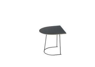 Muuto - Airy Coffee Table - Half Size - schwarz - indoor