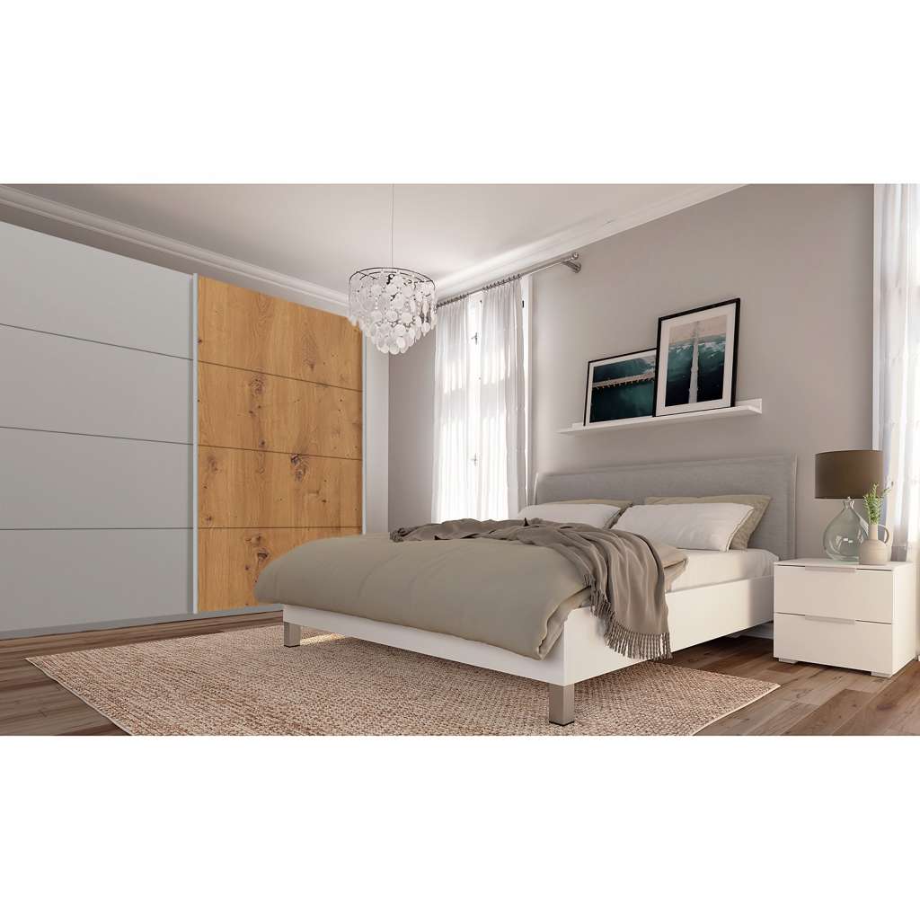 home24 Schwebetürenschrank SKØP pure artisan