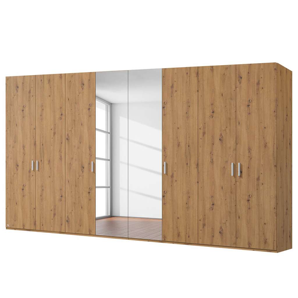 home24 Drehtürenschrank SKØP pure reflect