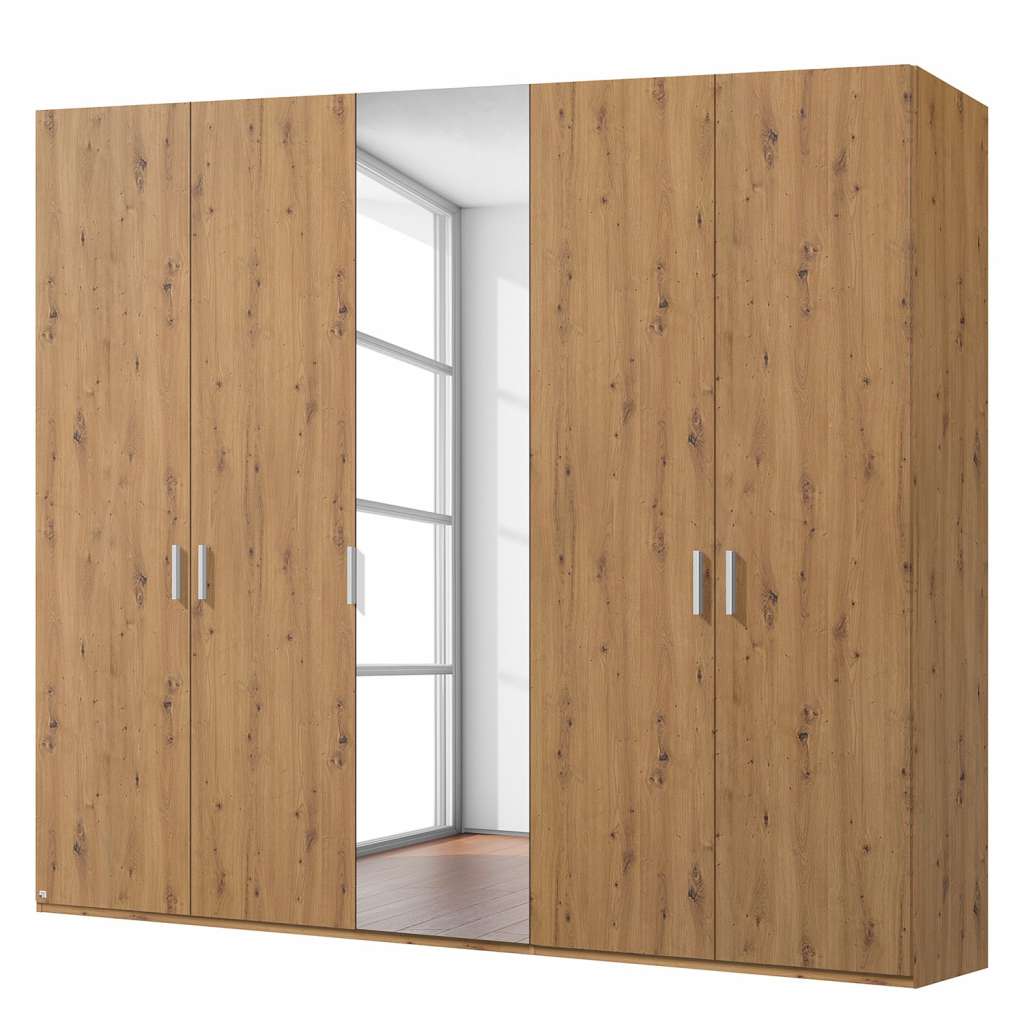 home24 Drehtürenschrank SKØP pure reflect