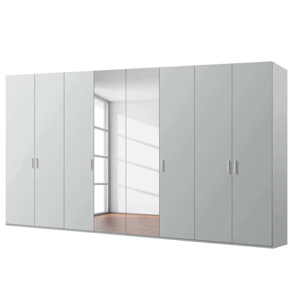 home24 Drehtürenschrank SKØP pure reflect