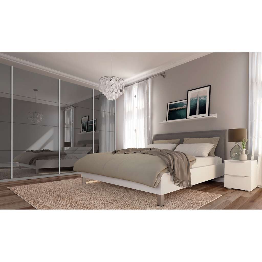 home24 Schwebetürenschrank SKØP reflect+