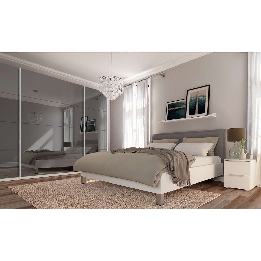 home24 Schwebetürenschrank SKØP reflect+