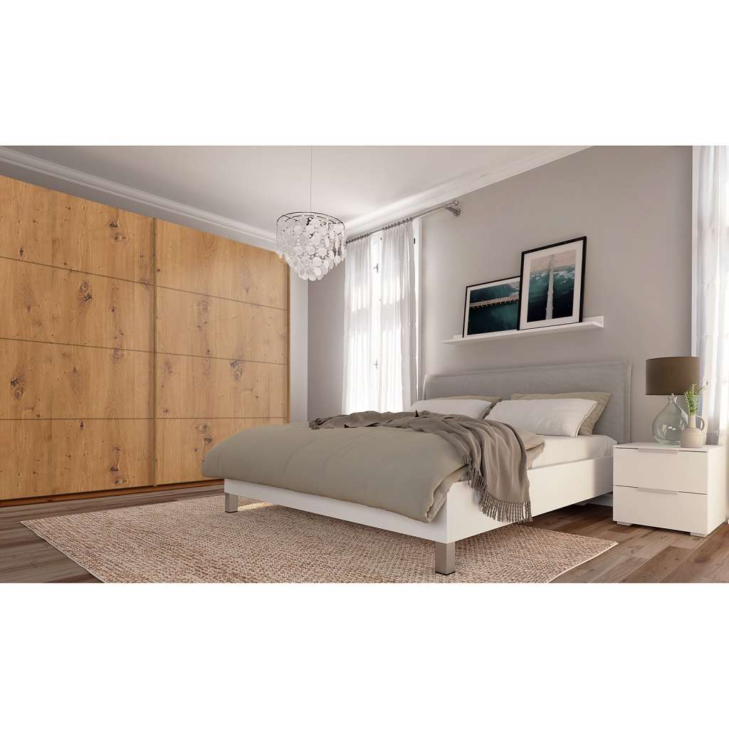 home24 Schwebetürenschrank SKØP pure