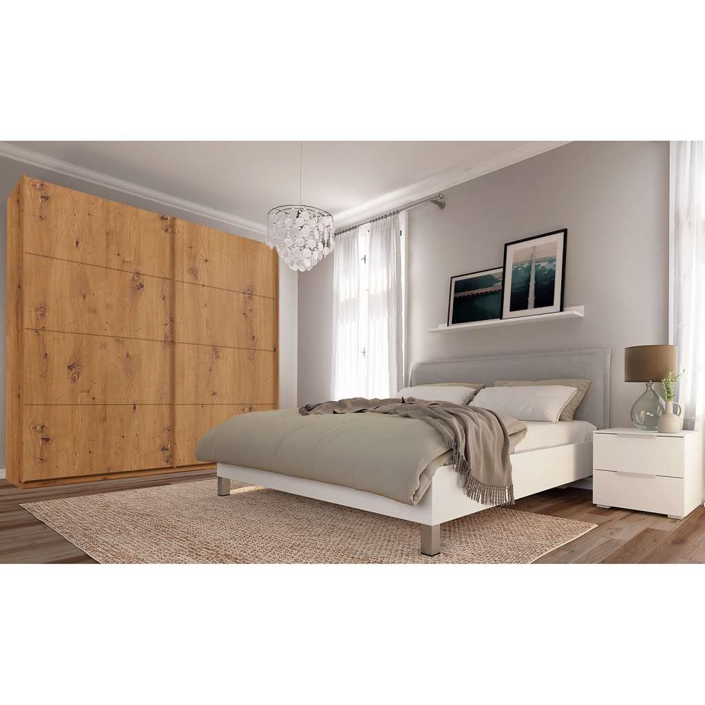 home24 Schwebetürenschrank SKØP pure