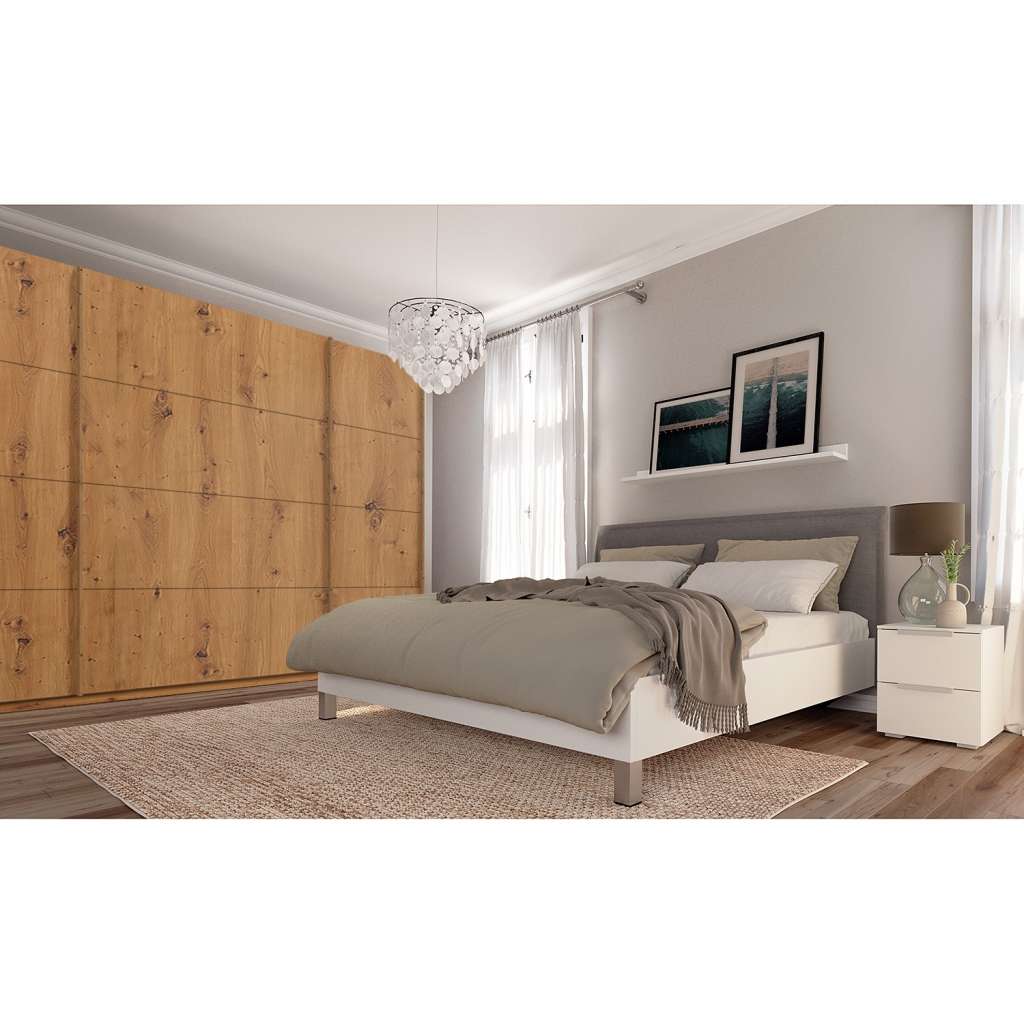 home24 Schwebetürenschrank SKØP pure