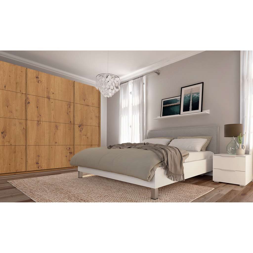 home24 Schwebetürenschrank SKØP pure
