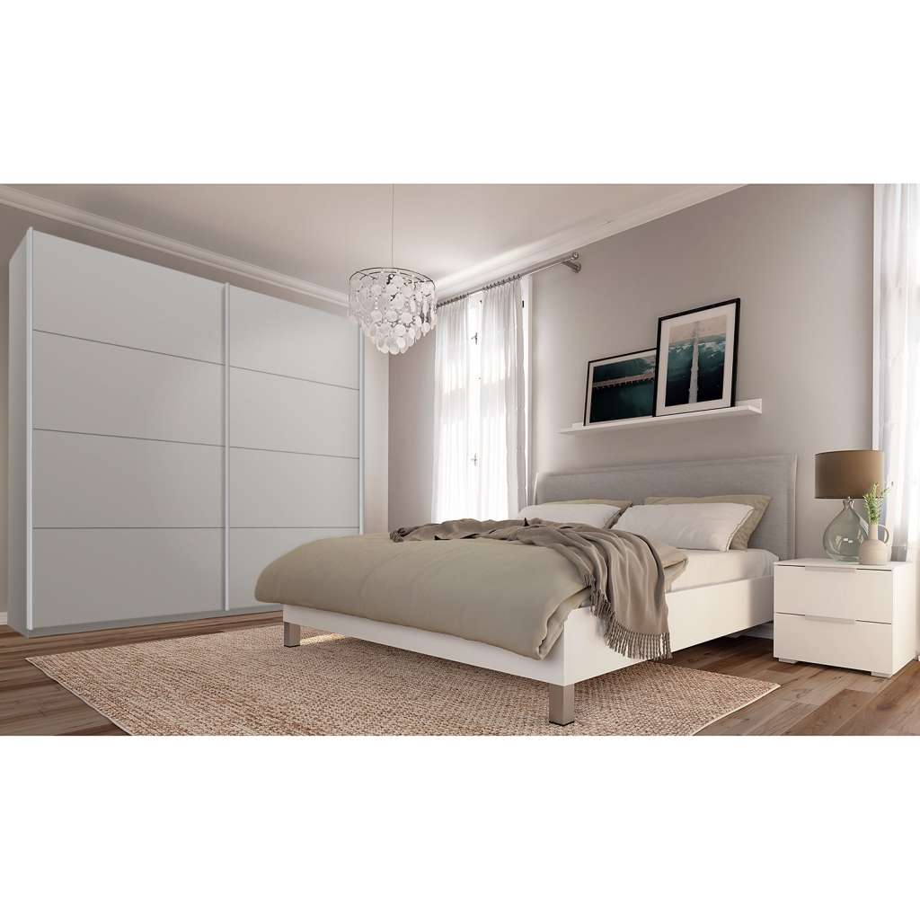 home24 Schwebetürenschrank SKØP pure