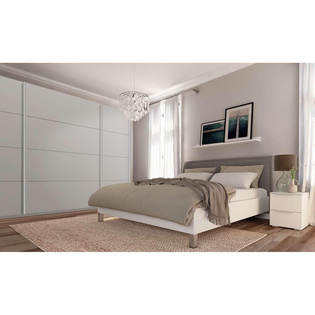 home24 Schwebetürenschrank SKØP pure