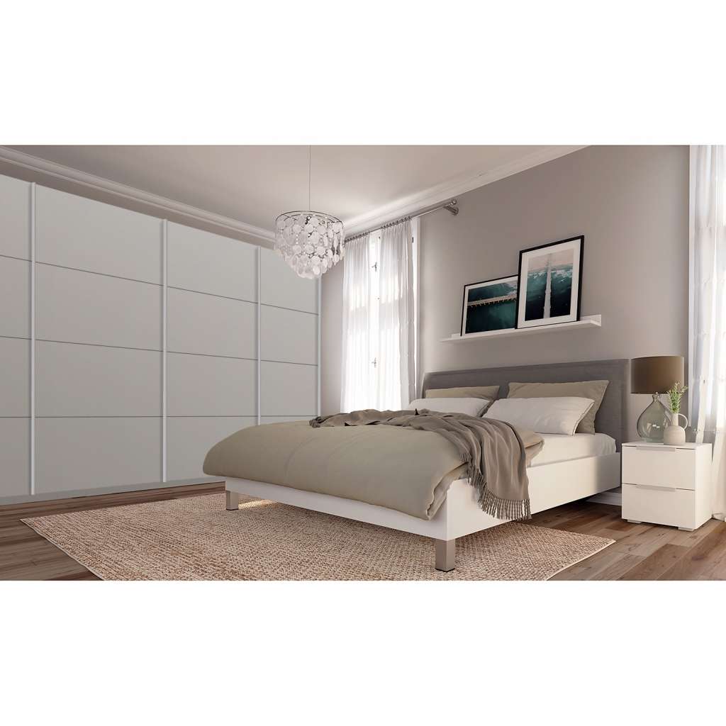 home24 Schwebetürenschrank SKØP pure