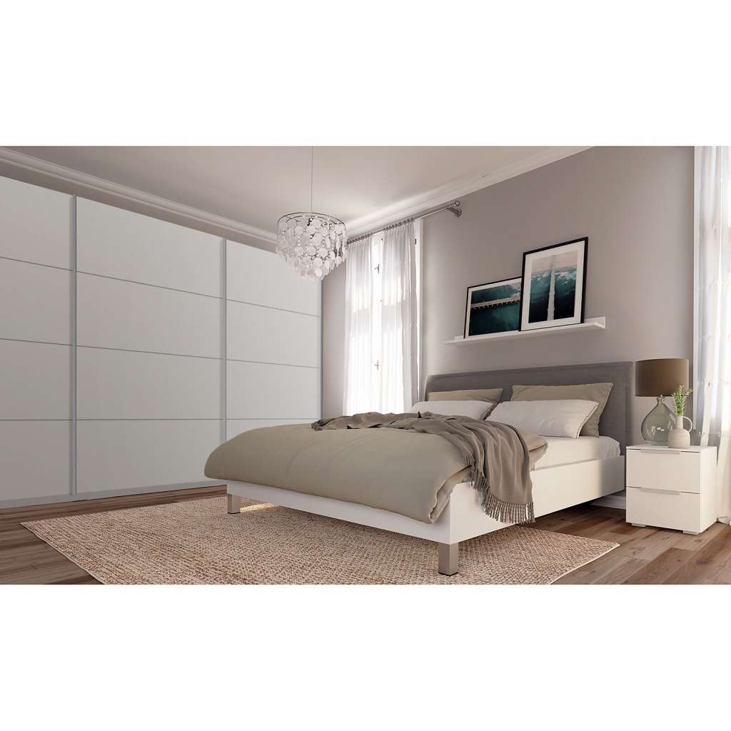 home24 Schwebetürenschrank SKØP pure