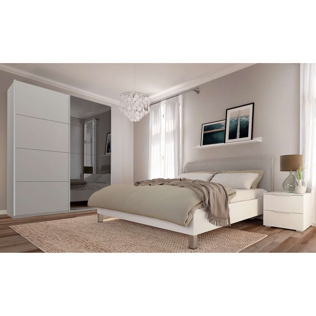home24 Schwebetürenschrank SKØP  pure reflect+