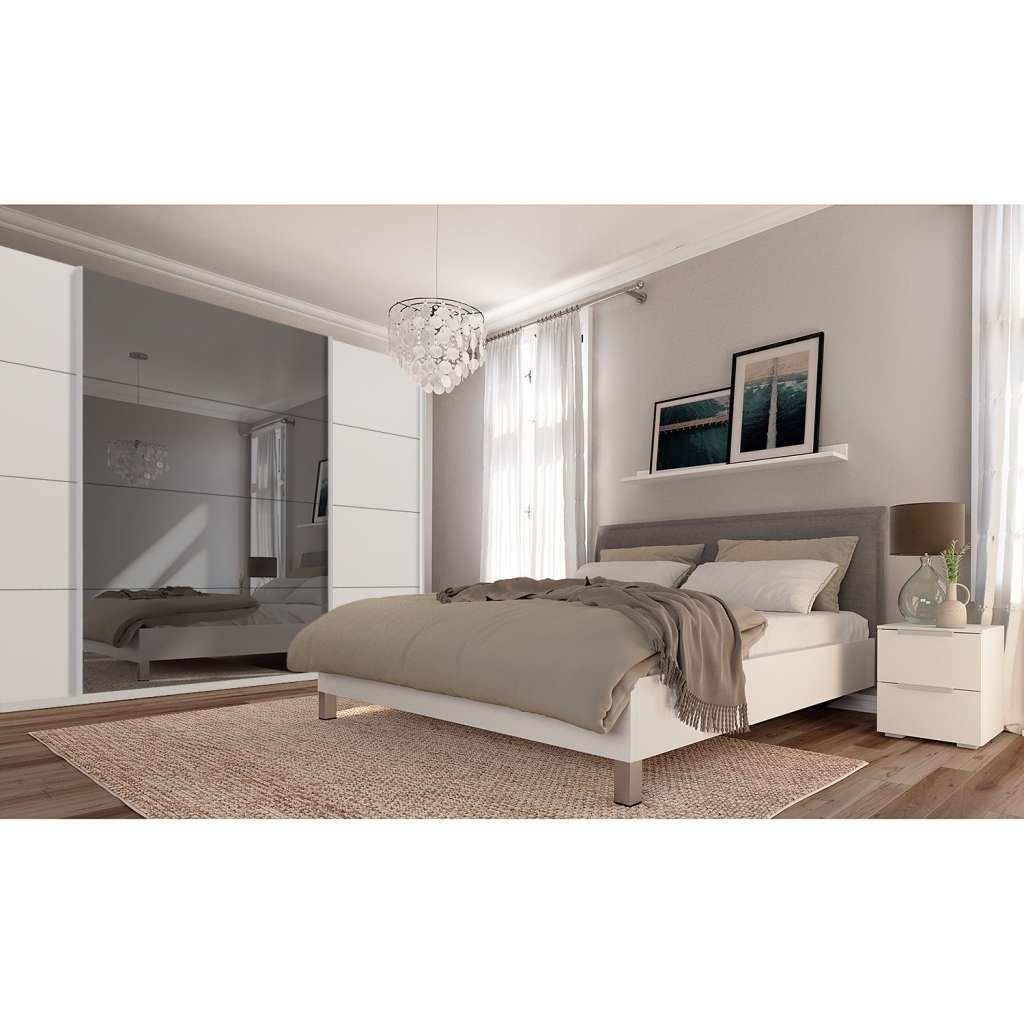 home24 Schwebetürenschrank SKØP  pure reflect+