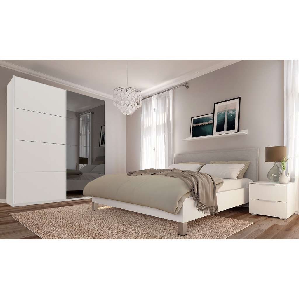home24 Schwebetürenschrank SKØP  pure reflect+