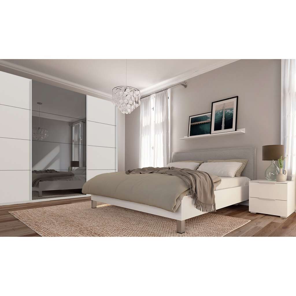 home24 Schwebetürenschrank SKØP  pure reflect+