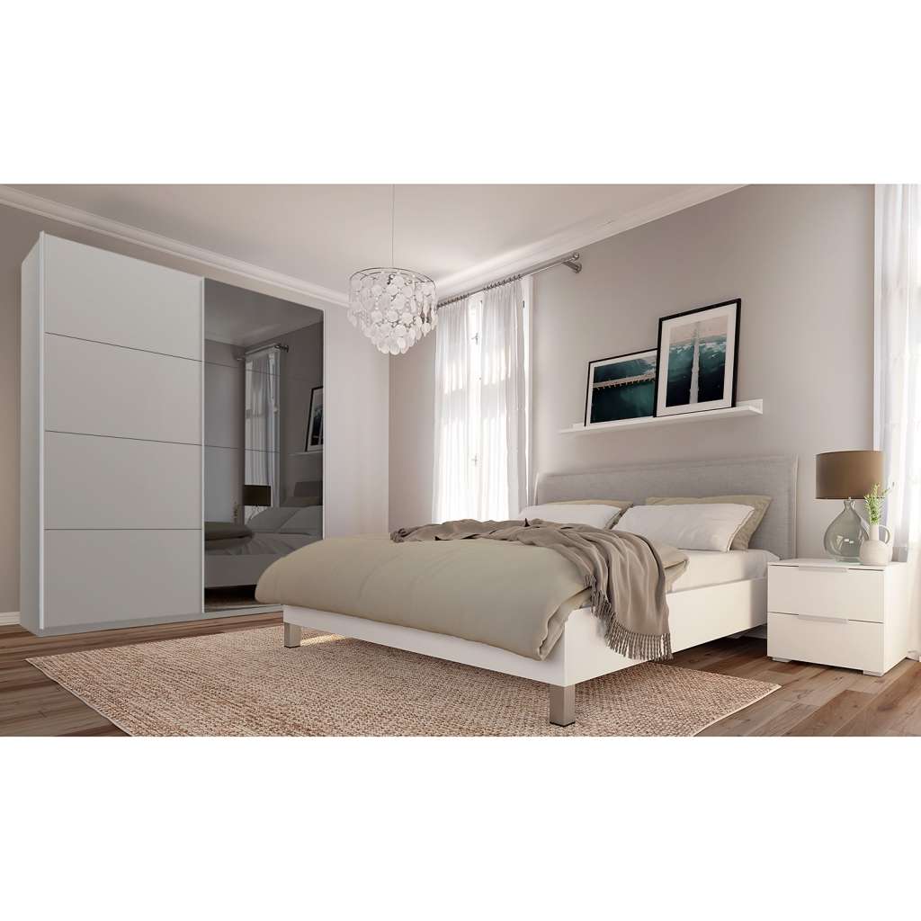 home24 Schwebetürenschrank SKØP  pure reflect+