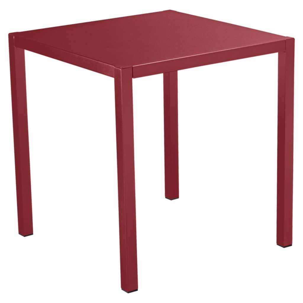 Fermob - Inside Out Tisch - Chili 43 - 70 x 70 - outdoor