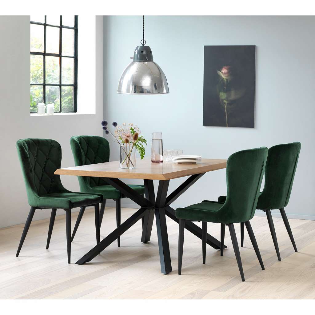 home24 Polsterstuhl Kaman (2er-Set)