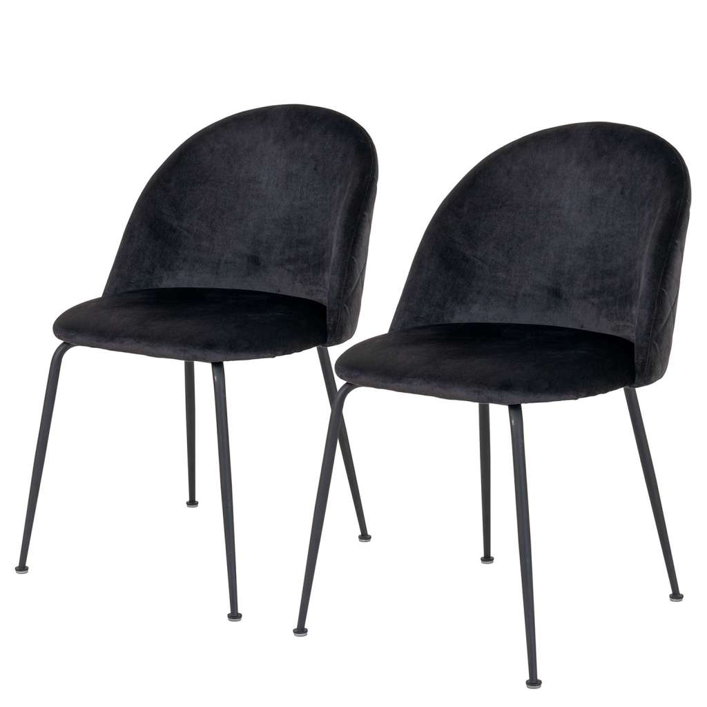 home24 Polsterstuhl Maxou II (2er-Set)