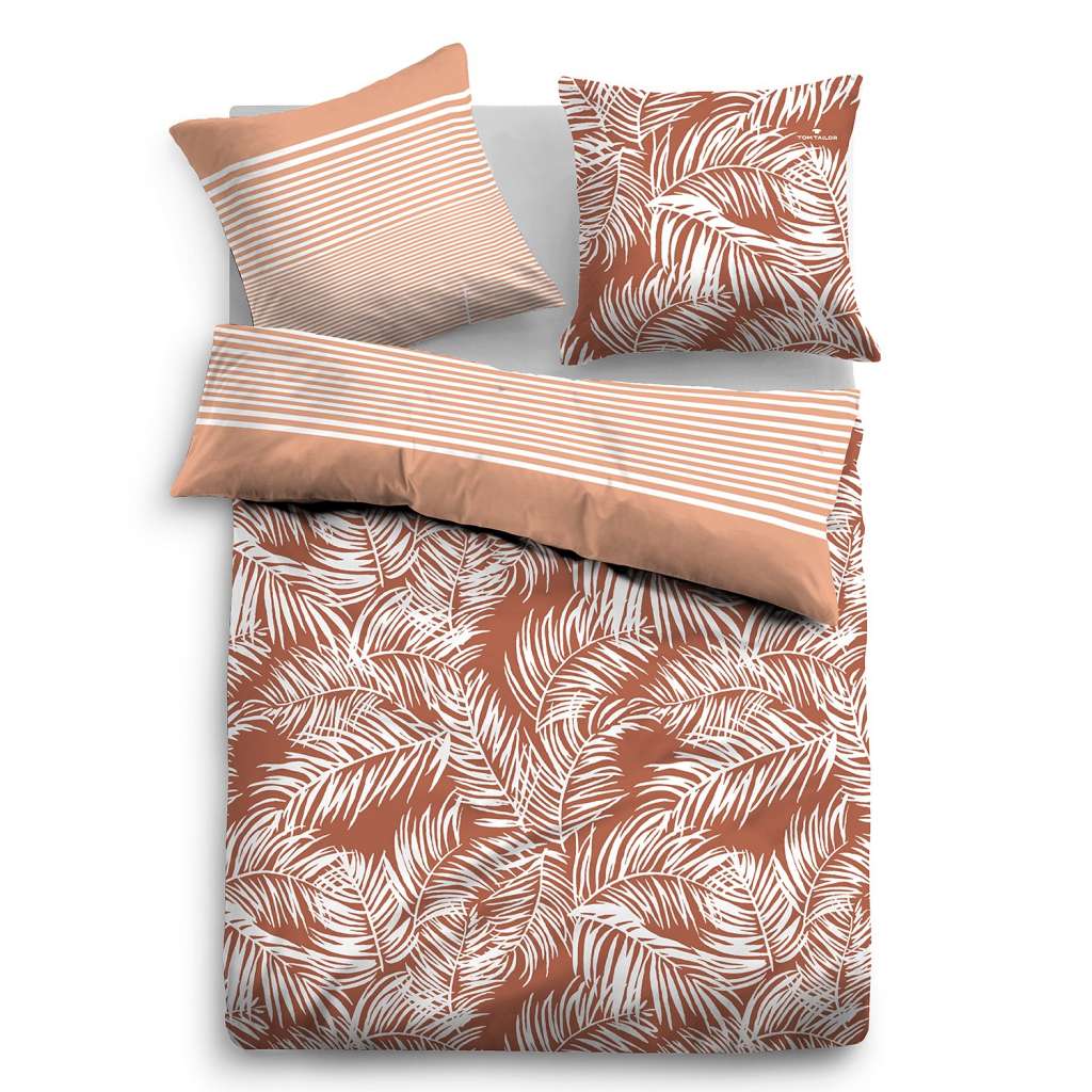 home24 Satin Bettwäsche Tropic