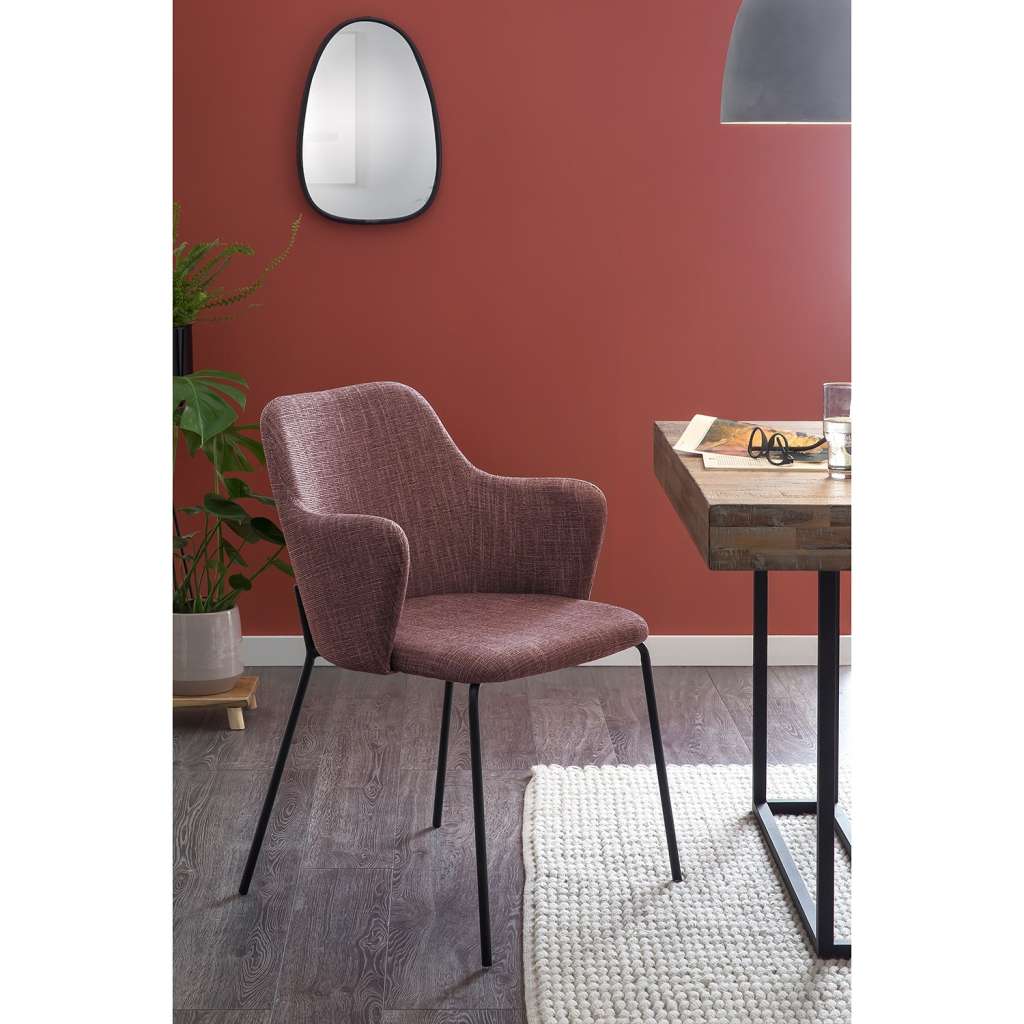 home24 Armlehnenstuhl Roose (2er-Set)