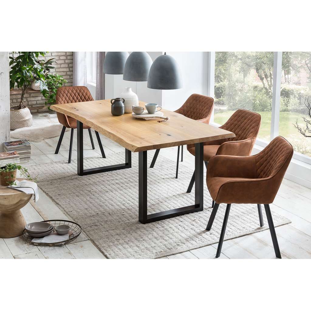 home24 Armlehnenstuhl Lunden (2er-Set)