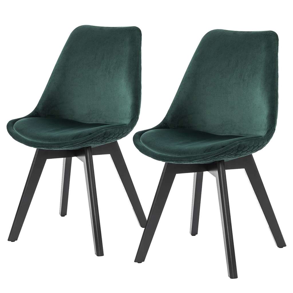 home24 Polsterstuhl Melito II (2er-Set)