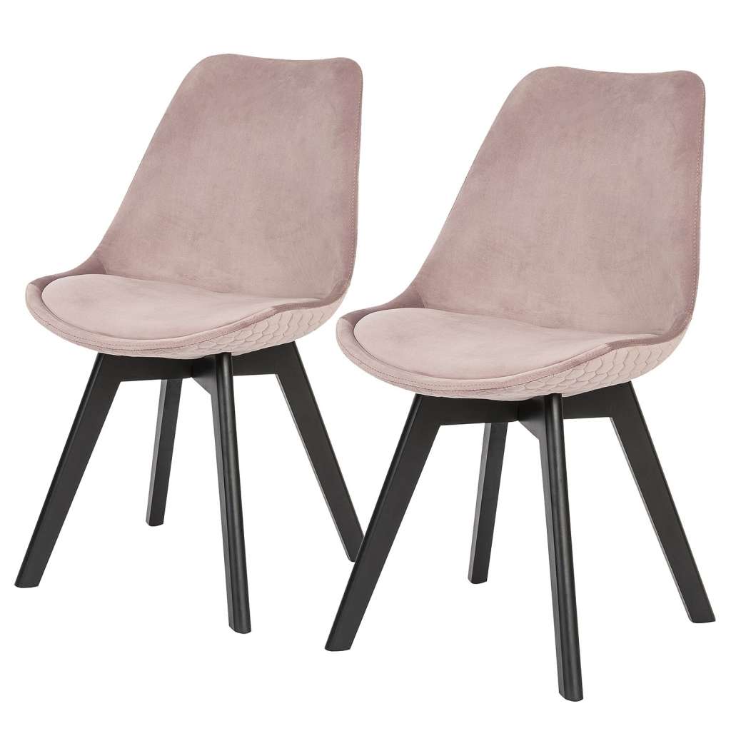 home24 Polsterstuhl Melito II (2er-Set)