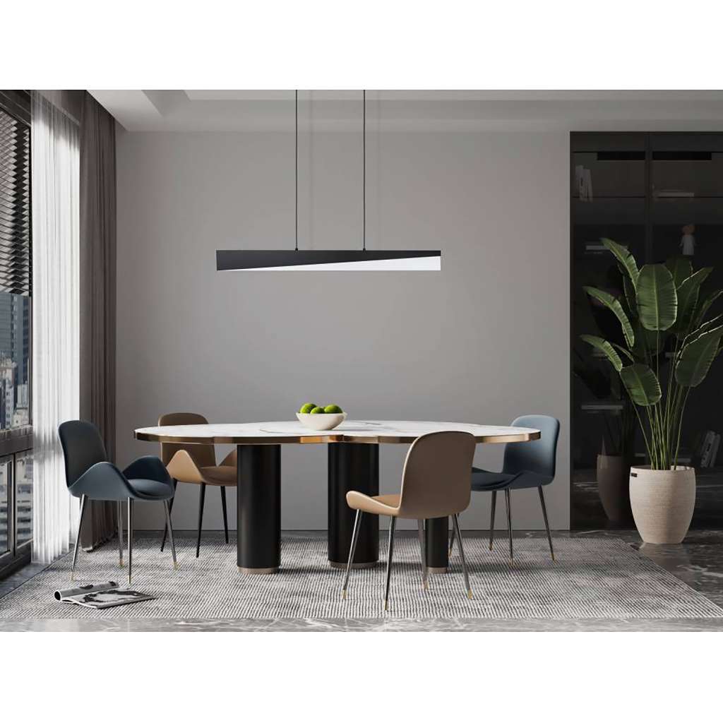 home24 LED-Pendelleuchte Isidro