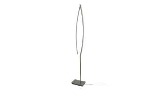 B-Leuchten LED-Stehleuchte, 1-flammig, Nickel-matt ¦ silber Lampen & Leuchten > Innenleuchten > Stehlampen - Höffner