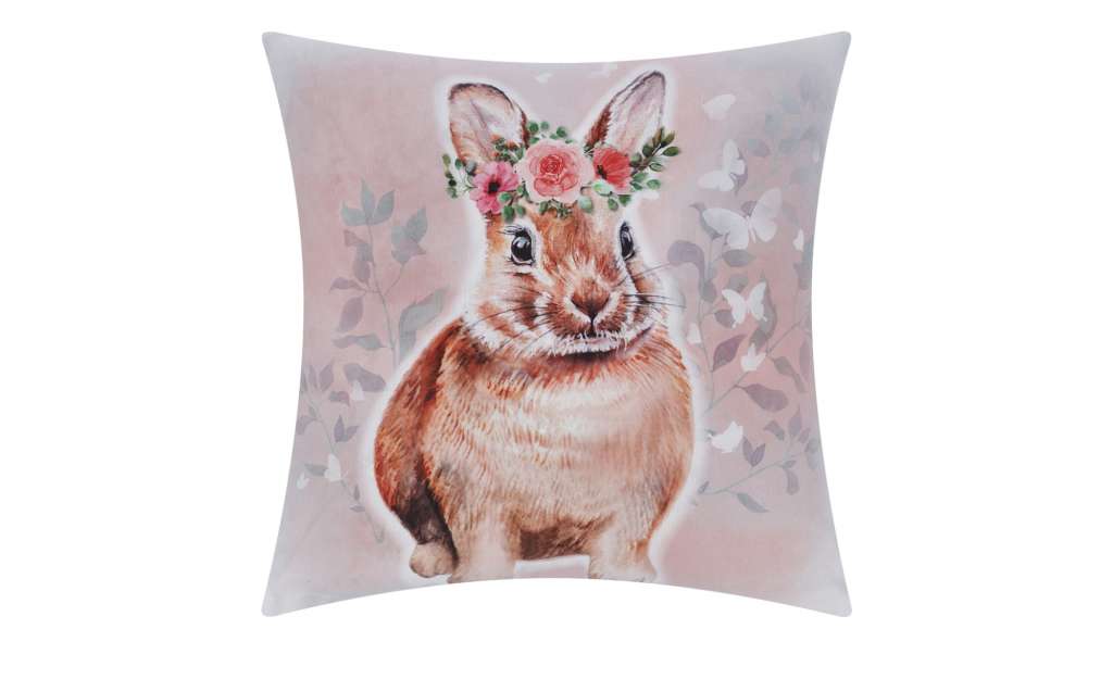 LAVIDA Kissen  Osterhase ¦ mehrfarbig ¦ 100% Polyesterfüllung Heimtextilien > Kissen > Dekokissen - Höffner