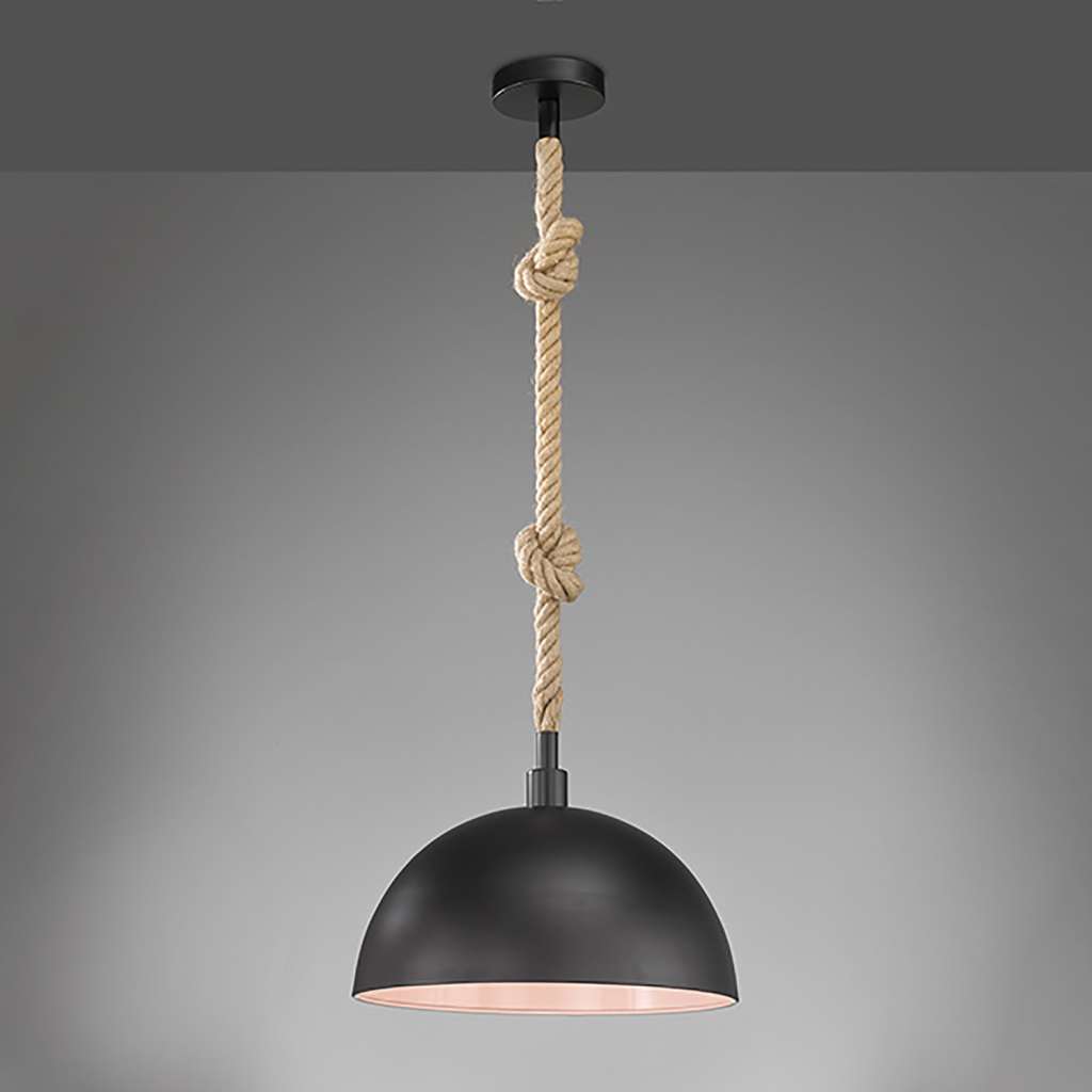 home24 Pendelleuchte Rope I