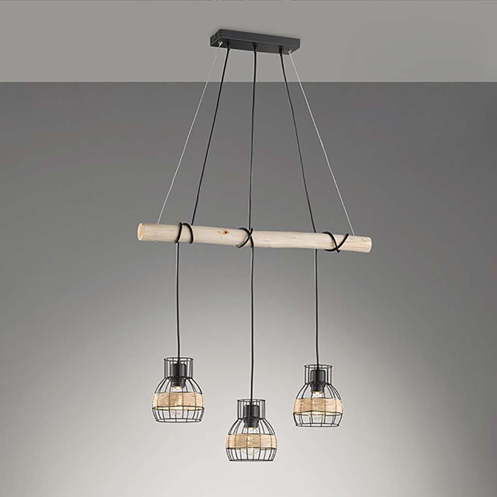 home24 Pendelleuchte Straw