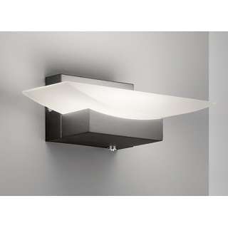 home24 LED-Wandleuchte Bowl I