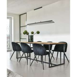 home24 LED-Pendelleuchte Roof