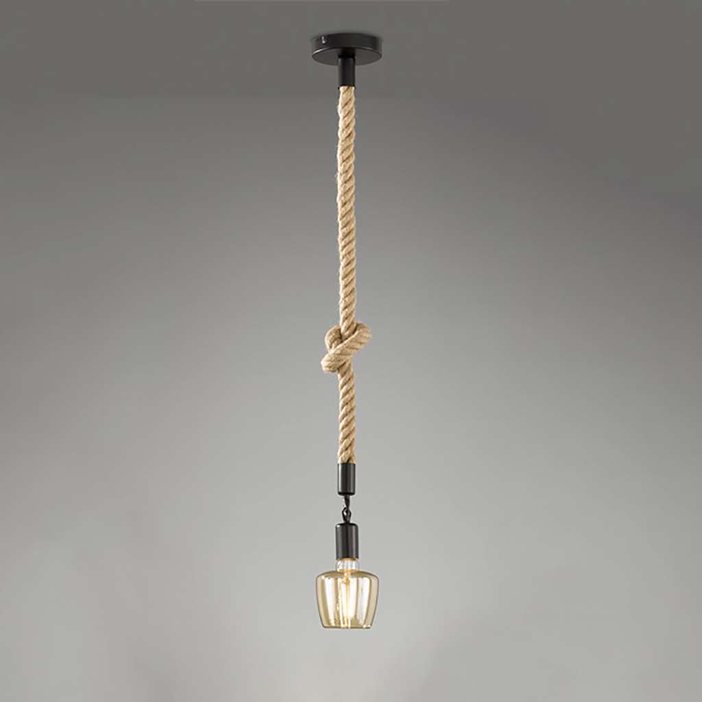 home24 Pendelleuchte Rope II