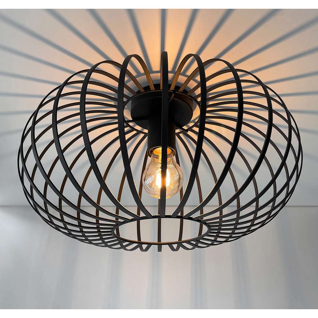 home24 Deckenleuchte Mocca