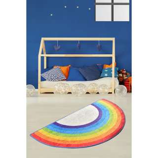 home24 Kinderteppich Rainbow