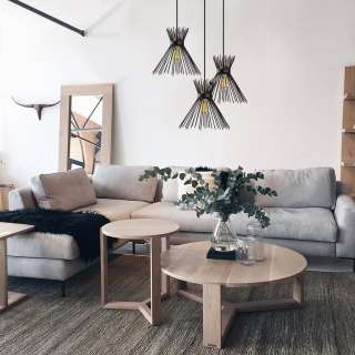 home24 Pendelleuchte Kirpi II